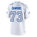 Perkns B.Bills #73 Dion Dawkins Benford Player White Rivalries Collection Limited Stitched Jerseys