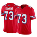 Perkns B.Bills #73 Dion Dawkins Player Red Vapor F.U.S.E. Limited Stitched Jerseys