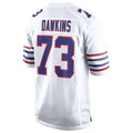 Perkns B.Bills #73 Dion Dawkins Player White Alternate Limited Home Game Stitched Jerseys