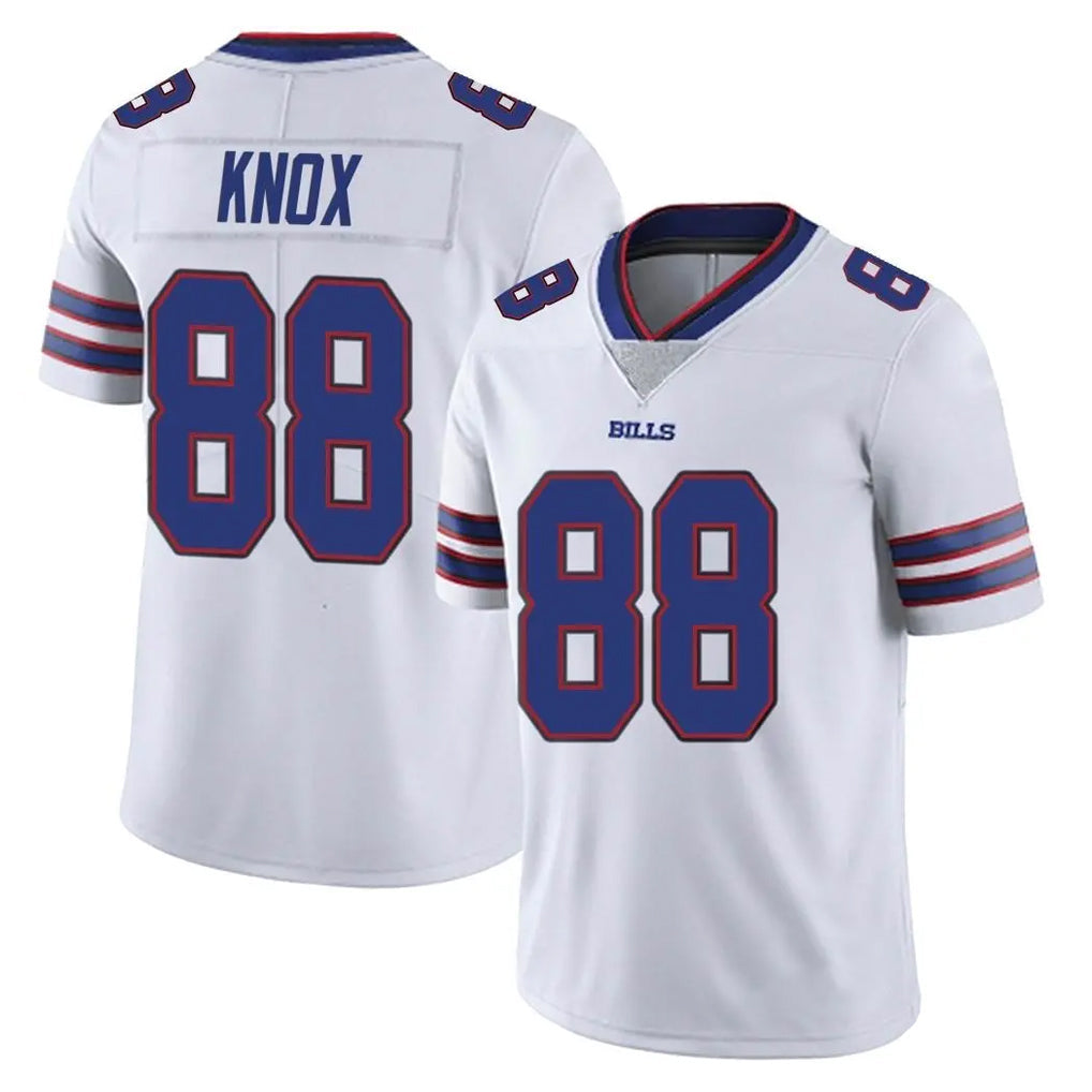 Perkns B.Bills #88 Dawson Knox Player White Vapor Untouchable Limited Stitched Jerseys