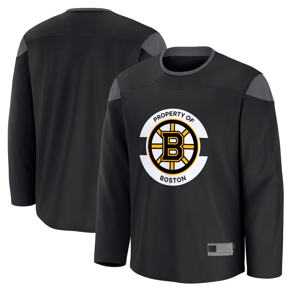 Perkns B.Bruins Black Practice Stitched Jerseys