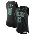 Perkns B.Celtics #0 Jayson Tatum Black Authentic Player Jerseys - Statement Edition