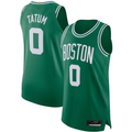 Perkns B.Celtics #0 Jayson Tatum Kelly Green Authentic Jerseys - Icon Edition