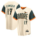 Perkns B.Orioles #17 Colton Cowser Player Cream 2026 City Connect Limited Elite Home Game Stitched Jerseys