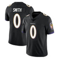 Perkns B.Ravens #0 Roquan Smith Player Black Vapor Untouchable Limited Home Game Stitched Jerseys