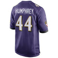 Perkns B.Ravens #44 Marlon Humphrey Player Purple Alternate Home Game Stitched Jerseys
