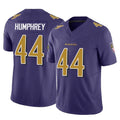 Perkns B.Ravens #44 Marlon Humphrey Player Purple Legend Limited Home Game Stitched Jerseys