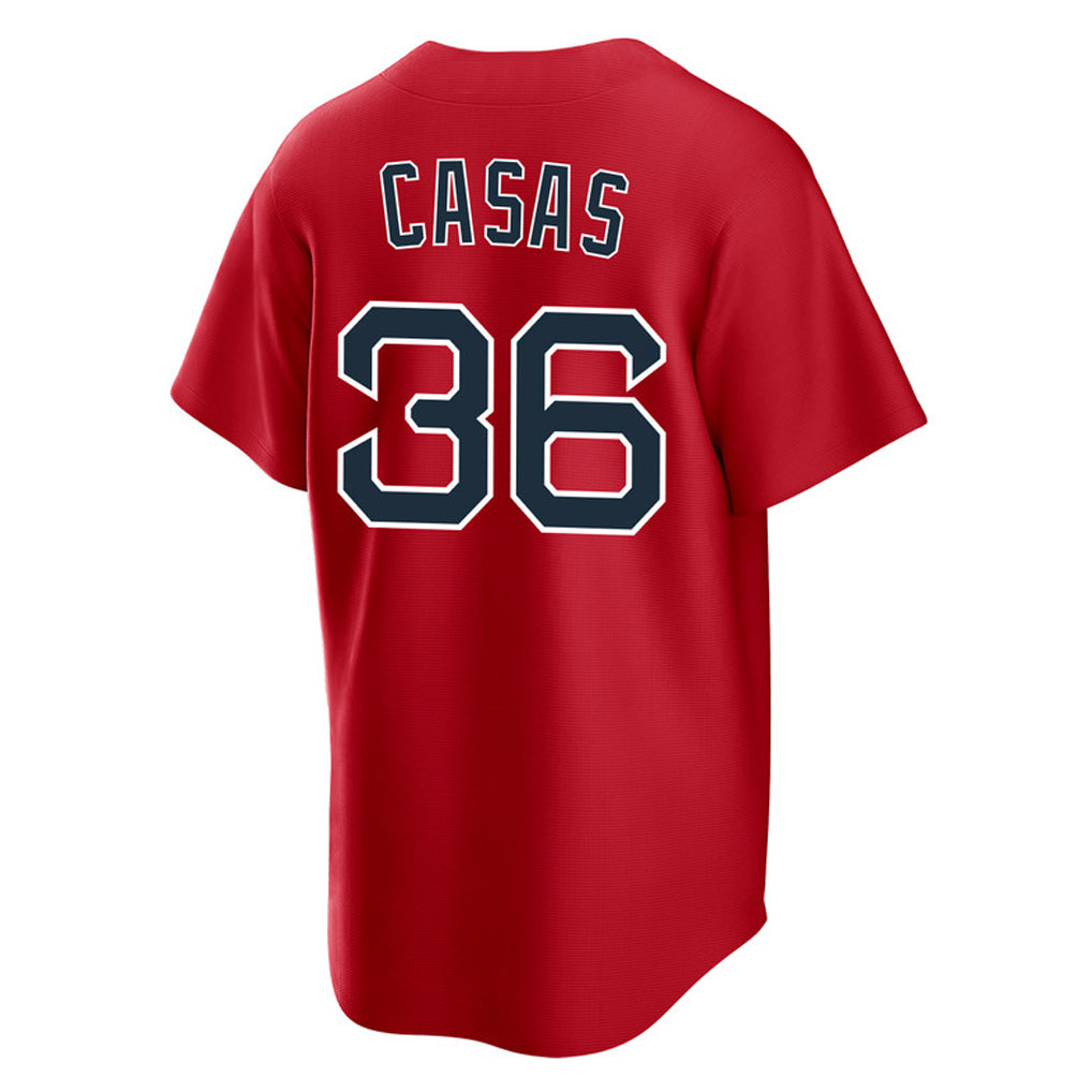 Perkns B.Red Sox #36 Triston Casas Player Red Home Game Stitched Jerseys