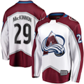 Perkns C.Avalanche #29 Nathan MacKinnon White Breakaway Jerseys