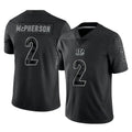 Perkns C.Bengals #2 Evan McPherson Player Black Reflective Limited Game Stitched Jerseys