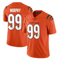 Perkns C.Bengals #99 Myles Murphy Player Orange Vapor Untouchable Limited Home Game Stitched Jerseys