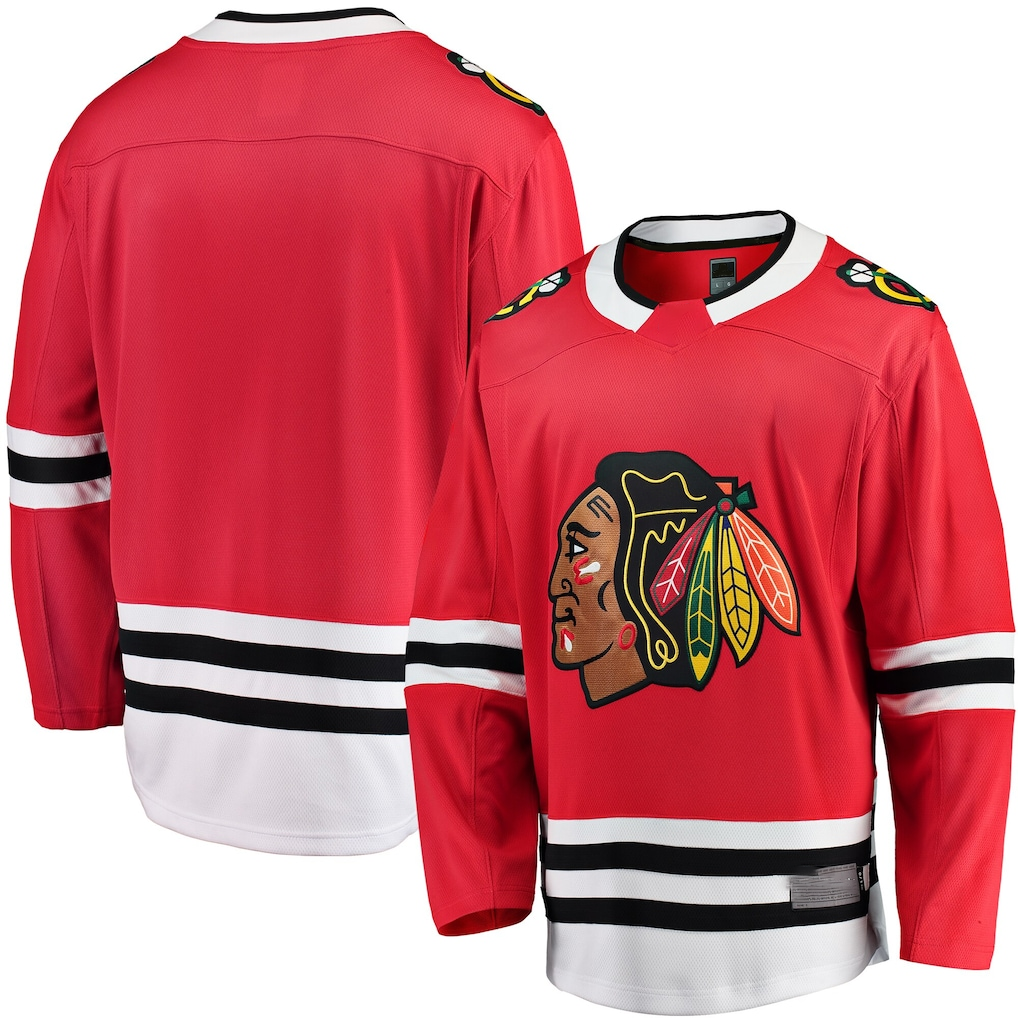 Perkns C.Blackhawks Red Breakaway Home Jerseys
