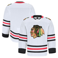 Perkns C.Blackhawks White Away Authentic Pro Jerseys