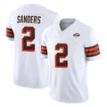 Perkns C.Browns #2 Shedeur Sanders Player White Limited Vapor F.U.S.E. Alternate Game Stitched Jerseys