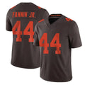 Perkns C.Browns #44 Harold Fannin Jr. Player Brown Limited Vapor F.U.S.E. Alternate Game Stitched Jerseys
