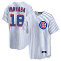 Perkns C.Cubs #18 Shota Imanaga Player White Game Home Stitched Jerseys