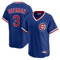 Perkns C.Cubs #3 Alex Bregman Royal T-shirt Cooperstown Collection Limited Stitched Jerseys