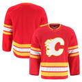 Perkns C.Flames Red Home Authentic Pro Jerseys