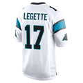 Perkns C.Panthers #17 Xavier Legette Player White Game Stitched Jerseys