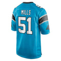 Perkns C.Panthers #51 Sam Mills Player Blue Game Stitched Jerseys