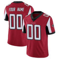 Perkns Custom A.Falcons Red Color Vapor Untouchable Limited Home Game Any Name & Numbers Stitched Jerseys