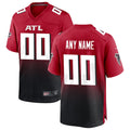 Perkns Custom A.Falcons Red Replica Home Game Stitched Jerseys