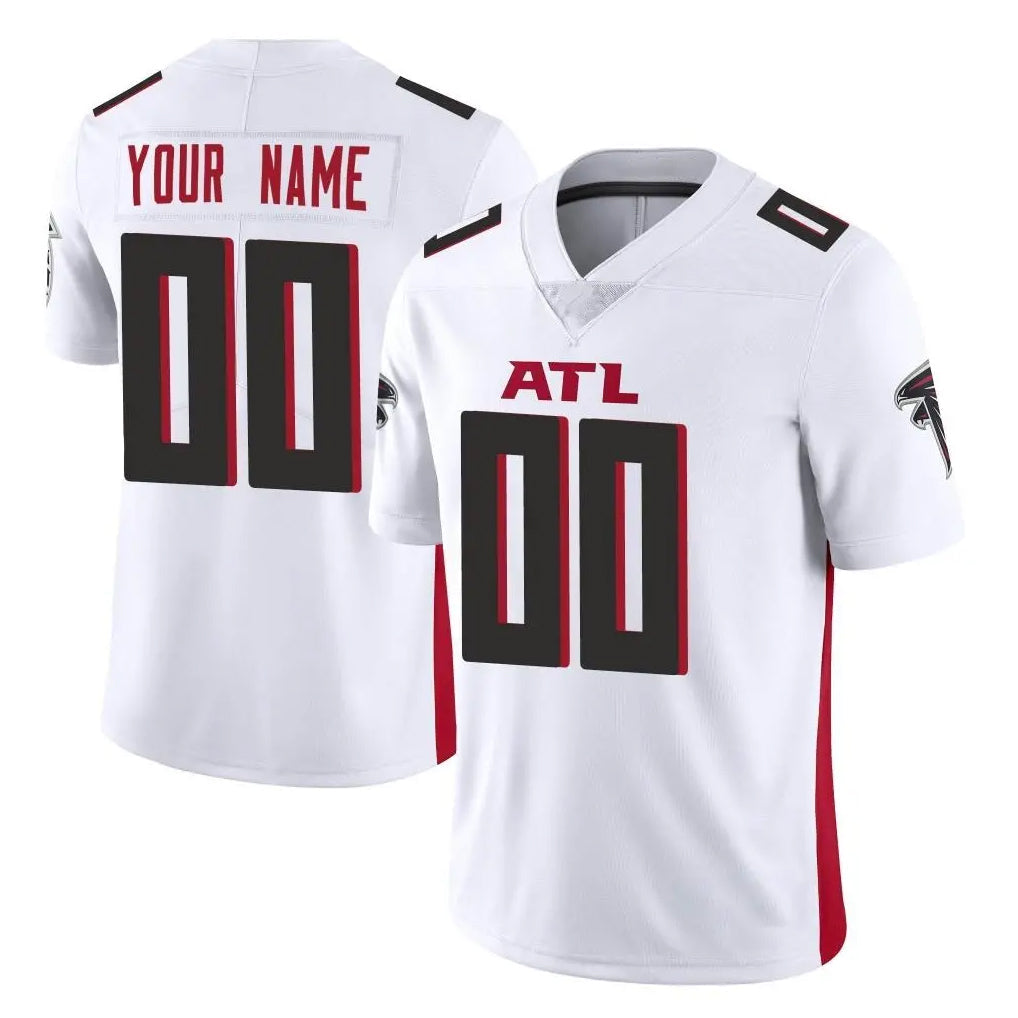 Perkns Custom A.Falcons White Vapor Untouchable Limited Home Game Any Name & Numbers Stitched Jerseys