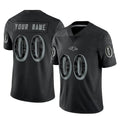 Perkns Custom B.Ravens Black RFLCTV Limited Any Name & Numbers Stitched Jerseys