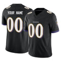 Perkns Custom B.Ravens Black Vapor F.U.S.E. Limited Game Any Name & Numbers Stitched Jerseys
