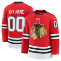 Perkns Custom C.Blackhawks Red Centennial Premium Jerseys
