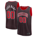 Perkns Custom Chicago BullsC.Bulls Black Fast Break Jerseys - Icon Edition