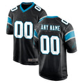 Perkns Custom C.Panthers Black Game Any Name & Numbers Stitched Jerseys