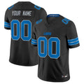 Perkns Custom D.Lions Blue Vapor F.U.S.E. Limited Elite Stitched Jerseys