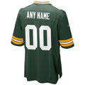Perkns Custom GB.Packers Green Home Game Stitched Jerseys