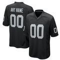 Perkns Custom LV.Raiders Black Home Game Stitched Jerseys