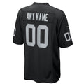Perkns Custom LV.Raiders Black Home Game Stitched Jersey