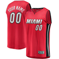 Perkns Custom M.Heat Red Fast Break Jerseys - Statement Edition