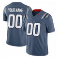 Perkns Custom NE.Patriots Blue Limited Rivalries Collection Home Game Any Name & Numbers Stitched Jerseys