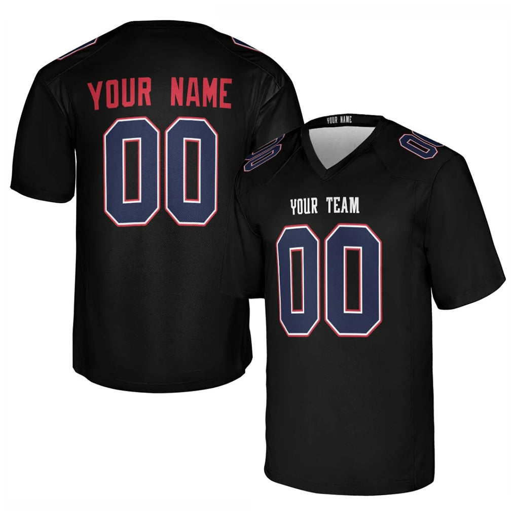 Perkns Custom NE.Patriots Carbon Fashion Limited Home Game Any Name & Numbers Stitched Jerseys