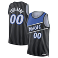 Perkns Custom O.Magic Black Swingman Jerseys - Statement Edition