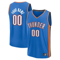 Perkns Custom OC.Thunder Blue Fast Break Stitched Jerseys - Icon Edition