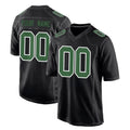 Perkns Custom P.Eagles Carbon Green Fashion Home Game Any Name & Numbers Stitched Jerseys