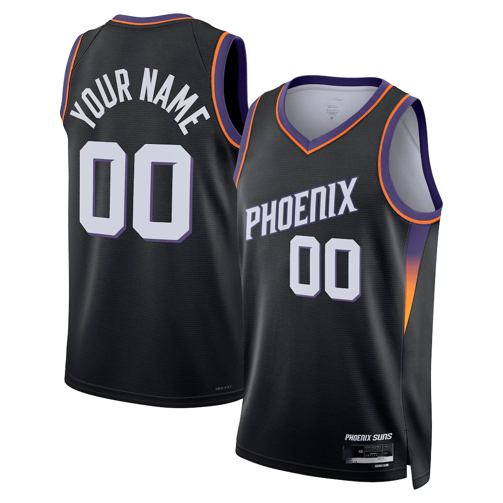 Perkns Custom P.Sunss Black Swingman Jerseys - Statement Edition