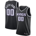 Perkns Custom S.kings Black Swingman Jerseys - Statement Edition