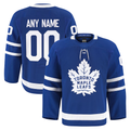 Perkns Custom T.Maple Leafs Blue Home Authentic Pro Jerseys
