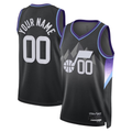 Perkns Custom U.Jazz Black 2025 Swingman Jerseys - Statement Edition
