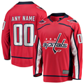Perkns Custom W.Capitals Red Home Breakaway Jerseys