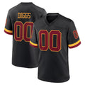 Perkns Custom W.Commanders Black Limited Home Game Any Name & Numbers Stitched Jerseys