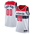 Perkns Custom W.Wizards White Swingman Jerseys - Association Edition