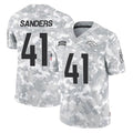 Perkns D.Broncos #41 Drew Sanders Player Arctic Camo Salute To Service Limited Stitched Jerseys